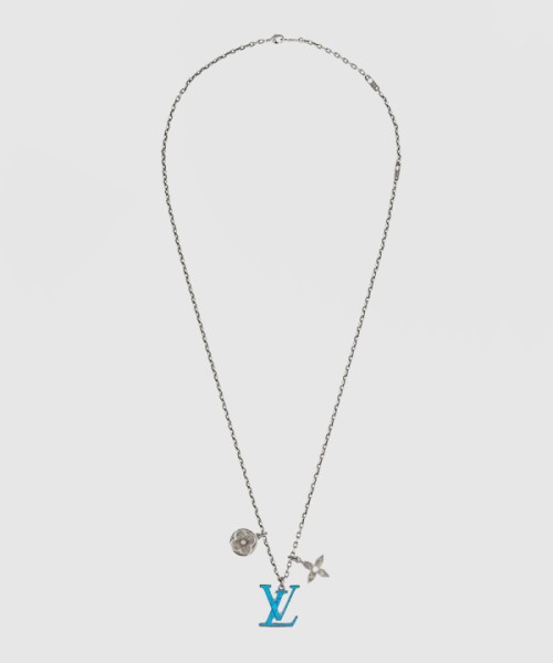 LV 터콰이즈 목걸이 M68904