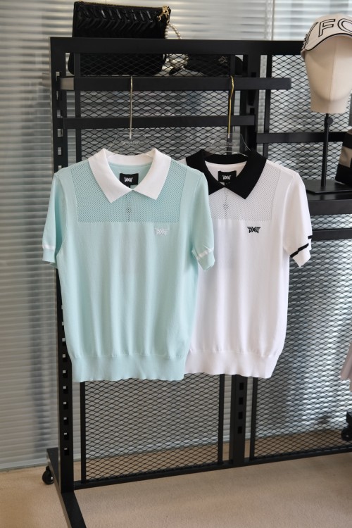 PXG 피엑스지 25 봄/여름 신상품 PXG 여성용 반팔 셔츠 GT25-028 2color