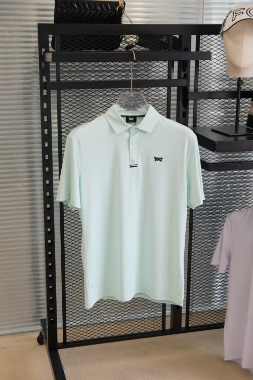 PXG 피엑스지 25 남성용 반팔 봄, 여름용 라펠 폴로셔츠 GT25-025 민트