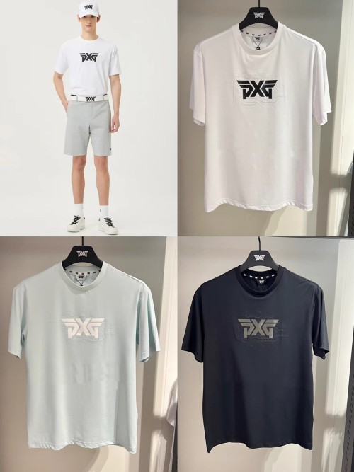 PXG 피엑스지 골프 남성용 라운드넥 티셔츠