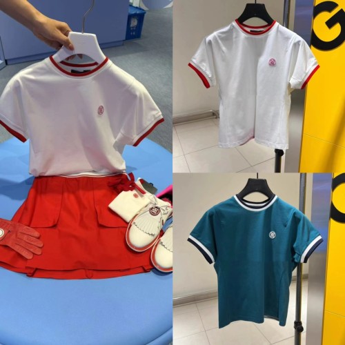 G/FORE 지포어 25 여름 신상 슬림핏 여성용 반팔 티셔츠