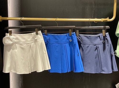 St ANDREWS 세인트앤드류스 파우치 플리츠 스커트 2color
